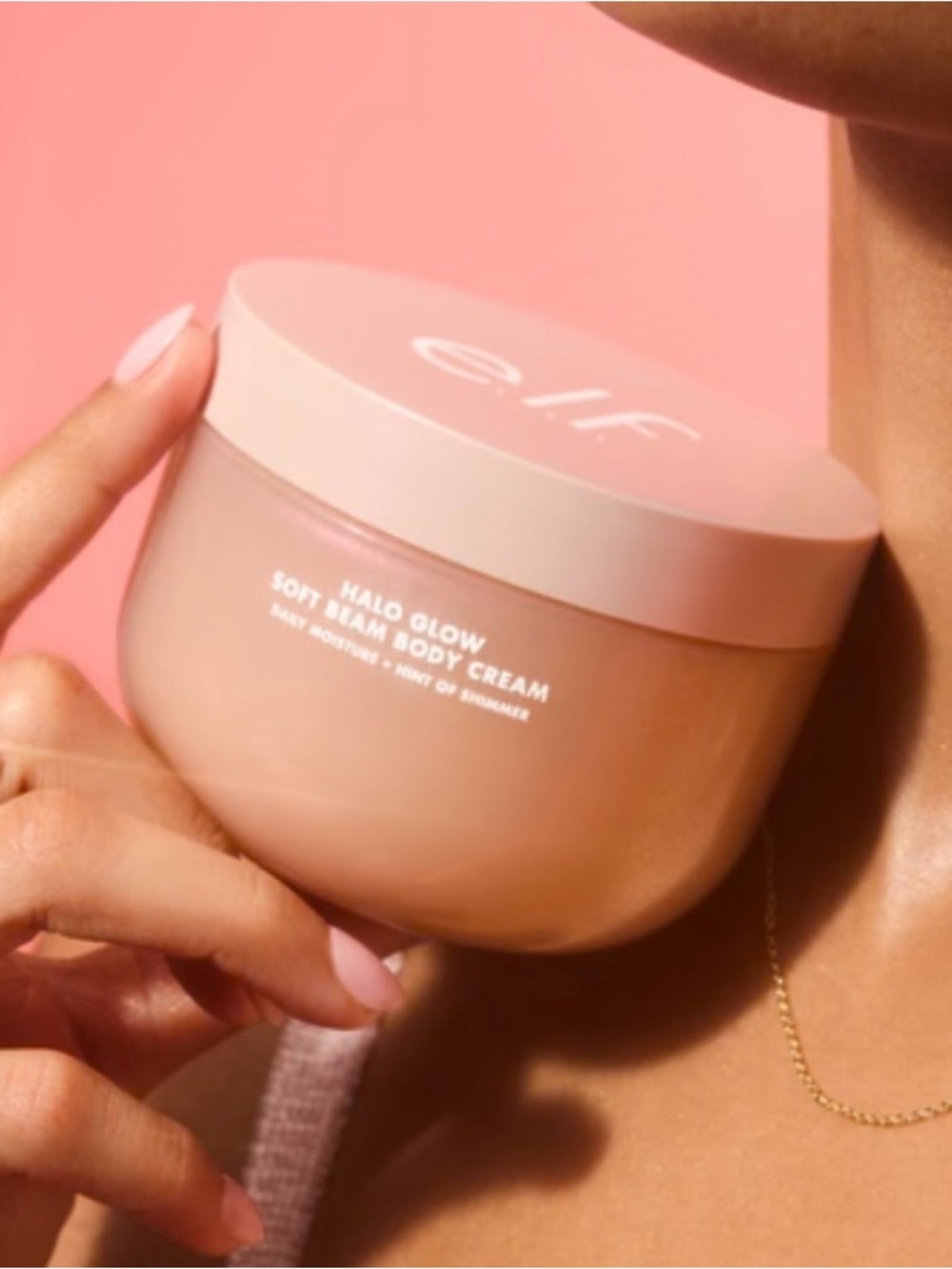 ELF Halo Glow Soft Beam Body Cream — Pink